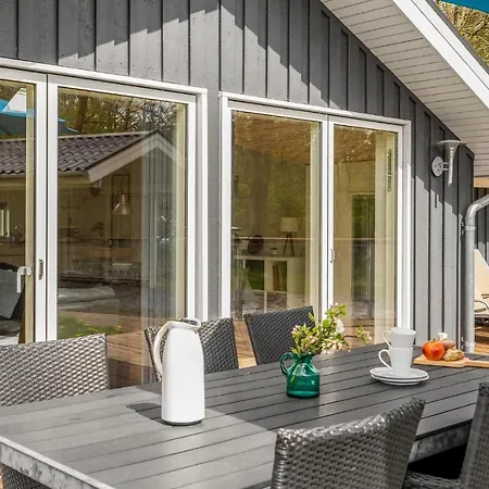 度假居 Cozy Home In Give With Sauna 吉弗
